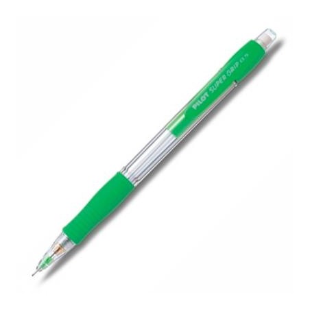 PILOT PORTAMINAS H-185 SUPERGRIP 0.5 CON GOMA VERDE CLARO