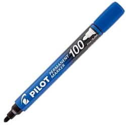 PILOT ROTULADOR PERMANENTE SCA-100 AZUL