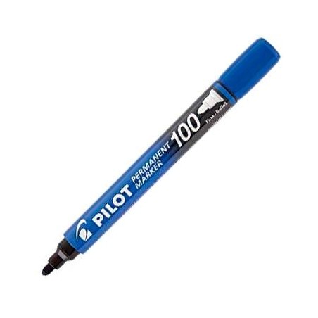 PILOT ROTULADOR PERMANENTE SCA-100 AZUL