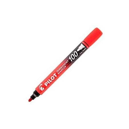 PILOT ROTULADOR PERMANENTE SCA-100 ROJO