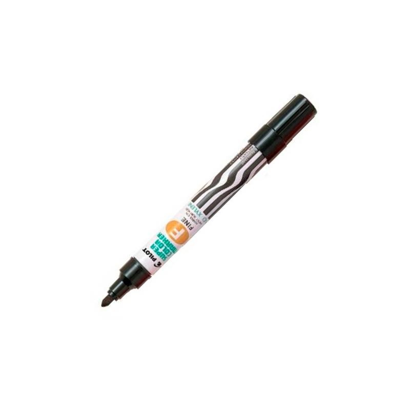 PILOT MARCADOR PERMANENTE SCA-F RECARGABLE NEGRO