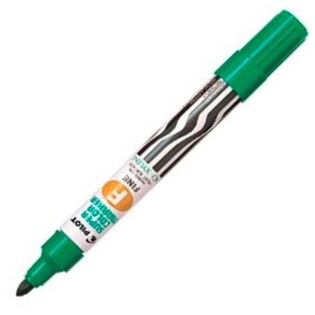 PILOT MARCADOR PERMANENTE SCA-F RECARGABLE VERDE