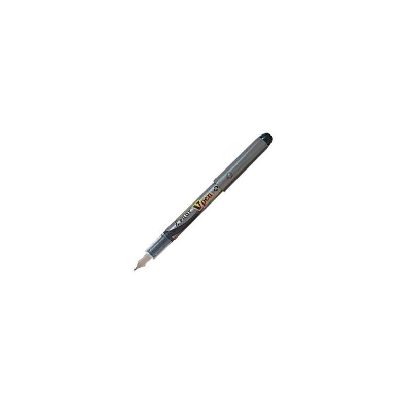 PILOT PLUMA DESECHABLE VPEN SILVER NEGRO