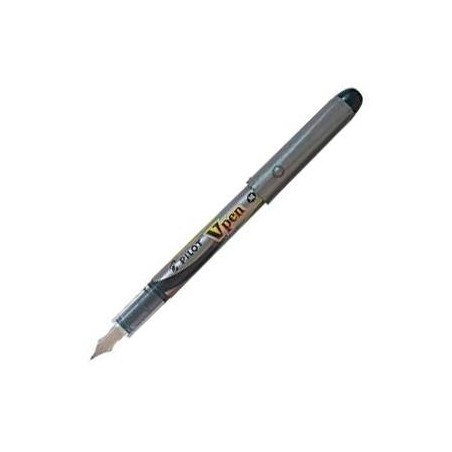PILOT PLUMA DESECHABLE VPEN SILVER NEGRO
