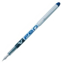 PILOT PLUMA DESECHABLE VPEN CUERPO BLANCO AZUL