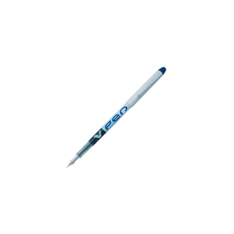 PILOT PLUMA DESECHABLE VPEN CUERPO BLANCO AZUL