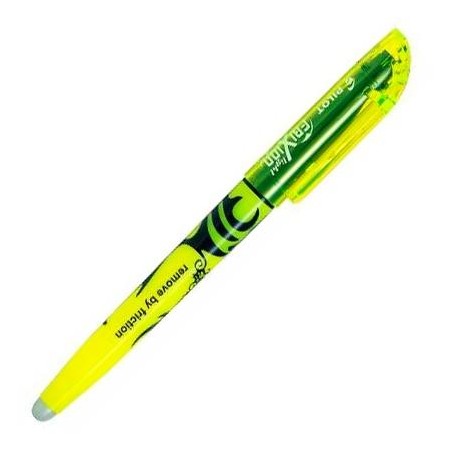 PILOT MARCADOR FLUORESCENTE FRIXION LIGHT BORRABLE AMARILLO