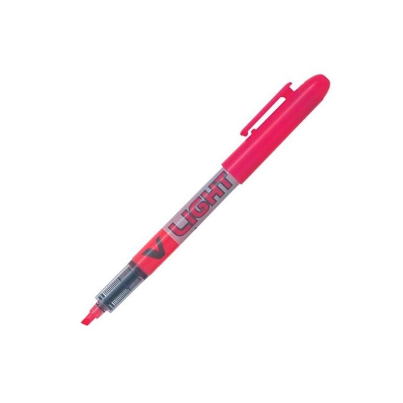 PILOT MARCADOR FLUORESCENTE V LIGHT ROSA