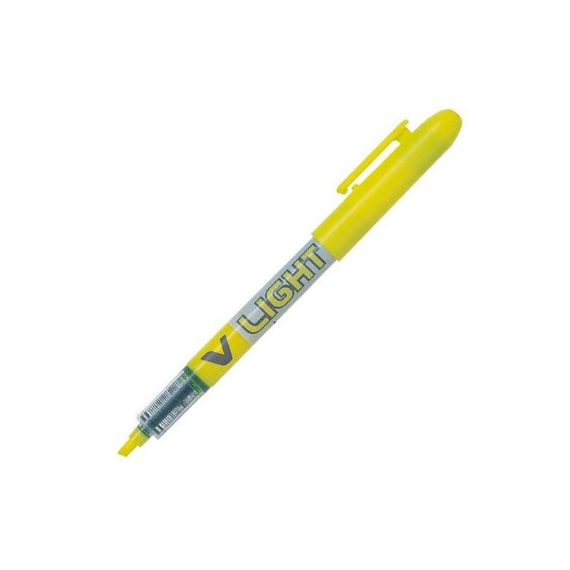 PILOT MARCADOR FLUORESCENTE V LIGHT AMARILLO