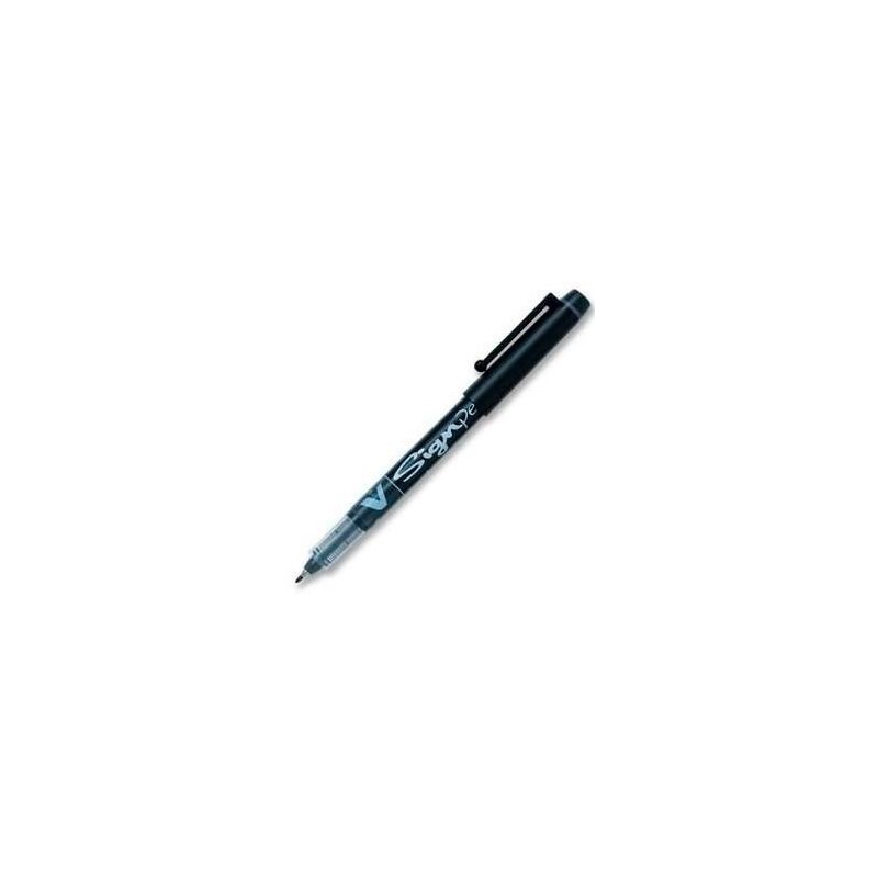 PILOT ROLLER TINTA LÍQUIDA VSIGN PEN PUNTA DE FIBRA 2.0MM NEGRO