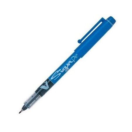 PILOT ROLLER TINTA LÍQUIDA VSIGN PEN PUNTA DE FIBRA 2.0MM AZUL