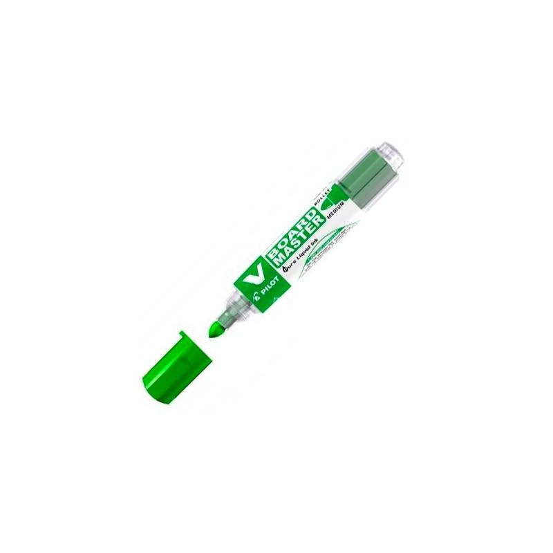 PILOT ROTULADOR PIZARRA BLANCA V BOARD MASTER RECARGABLE VERDE