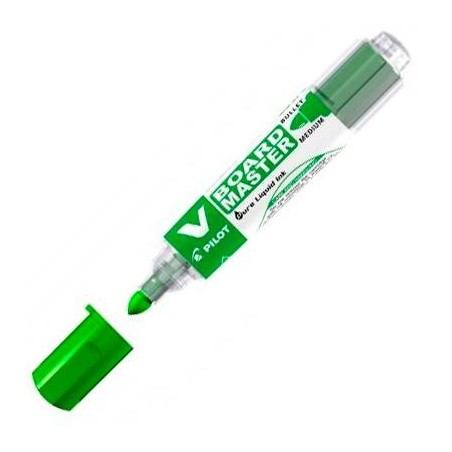 PILOT ROTULADOR PIZARRA BLANCA V BOARD MASTER RECARGABLE VERDE