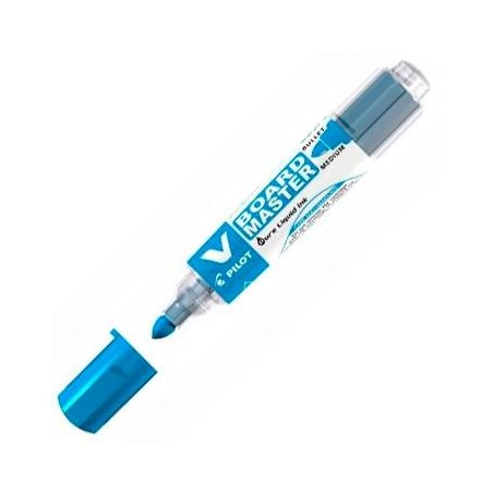 PILOT ROTULADOR PIZARRA BLANCA V BOARD MASTER RECARGABLE AZUL