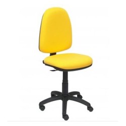 PIQUERAS Y CRESPO SILLA AYNA GIRATORIA C.PERMANENTE SIN BRAZOS TEJIDO BALI AMARILLO