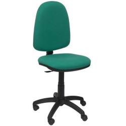 PIQUERAS Y CRESPO SILLA AYNA GIRATORIA CONTACTO PERMANENTE TEJIDO BALI VERDE