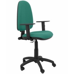 PIQUERAS Y CRESPO SILLA AYNA GIRATORIA C.PERMANENTE BRAZOS REGULABLES TEJIDO BALI VERDE