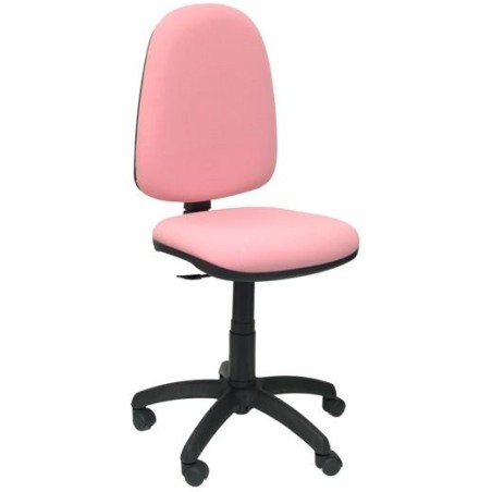 PIQUERAS Y CRESPO SILLA AYNA GIRATORIA CONTACTO PERMANENTE TEJIDO BALI ROSA PÁLIDO