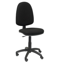 PIQUERAS Y CRESPO SILLA AYNA GIRATORIA CONTACTO PERMANENTE TEJIDO BALI NEGRO