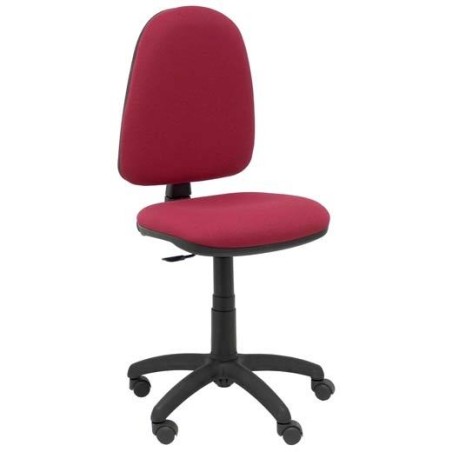 PIQUERAS Y CRESPO SILLA AYNA GIRATORIA CONTACTO PERMANENTE TEJIDO BALI GRANATE