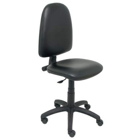 PIQUERAS Y CRESPO SILLA AYNA GIRATORIA C.PERMANENTE TAPIZADO SIMILPIEL NEGRO