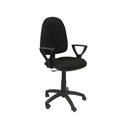 PIQUERAS Y CRESPO SILLA ALGARRA CP BRAZOS FIJOS TEJIDO BALI NEGRO