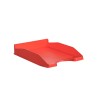 ARCHIVO 2000 BANDEJA APILABLE EN 3 POSICIONES FONDO LISO DIN A4 Y FOLIO 345X255X60 MM ROJO