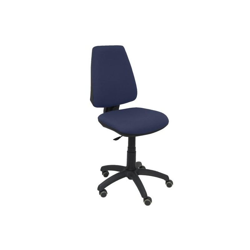 PIQUERAS Y CRESPO SILLA ELCHE GIRATORIA C.PERMANENTE RUEDAS DE PARQUÉ TEJIDO BALI AZUL MARINO