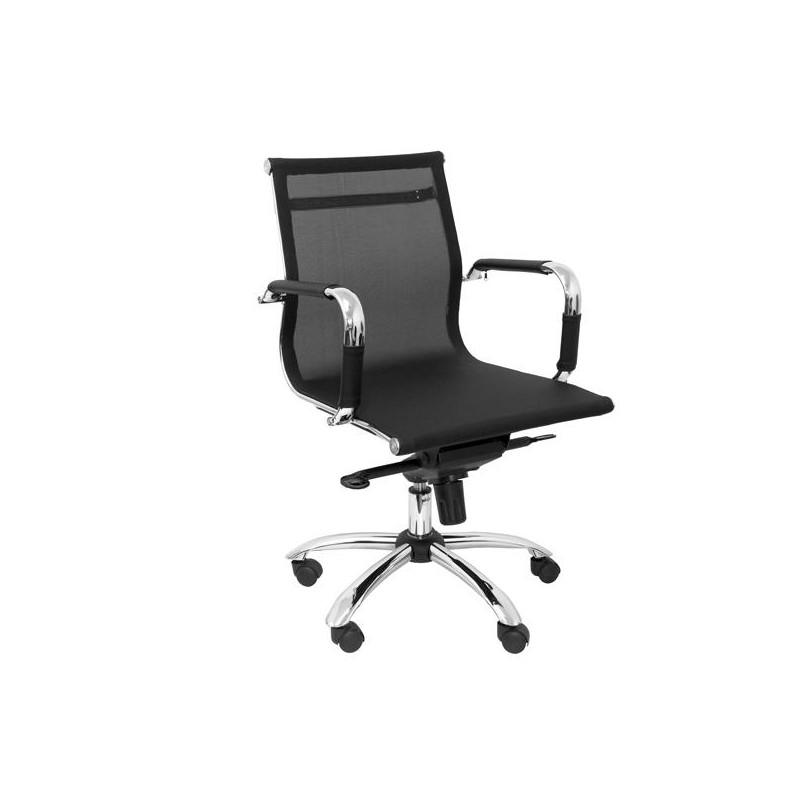 PIQUERAS Y CRESPO SILLÓN CONFIDENTE BARRAX MALLA NAILON NEGRO