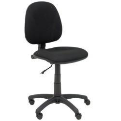 PIQUERAS Y CRESPO SILLA ALCADOZO GIRATORIA CONTACTO PERMANENTE S/BRAZOS TEJIDO ARÁN NEGRO