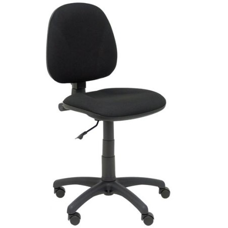 PIQUERAS Y CRESPO SILLA ALCADOZO GIRATORIA CONTACTO PERMANENTE S/BRAZOS TEJIDO ARÁN NEGRO