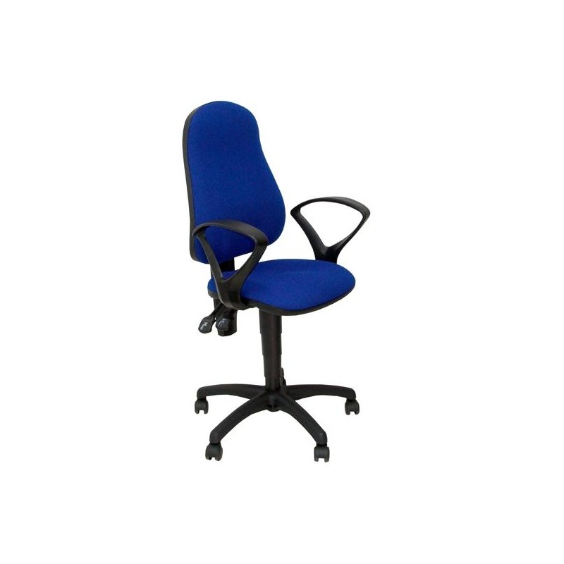 PIQUERAS Y CRESPO SILLA ALAMO CP BRAZOS FIJOS ASIENTO TEJIDO ARAN AZUL