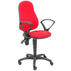 PIQUERAS Y CRESPO SILLA ALAMO CP BRAZOS FIJOS ASIENTO TEJIDO ARAN ROJO