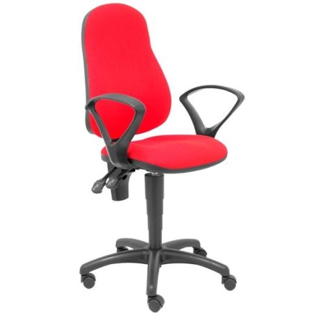 PIQUERAS Y CRESPO SILLA ALAMO CP BRAZOS FIJOS ASIENTO TEJIDO ARAN ROJO