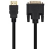 AISENS CABLE DVI A HDMI DVI18+1/M - HDMI A/M NEGRO 1,8M