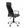 PIQUERAS Y CRESPO SILLA BASCULANTE B/FIJOS RESPALDO DE MALLA ASIENTO NEGRO