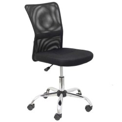 PIQUERAS Y CRESPO SILLA PARDAL RESPALDO MALLA ASIENTO NEGRO