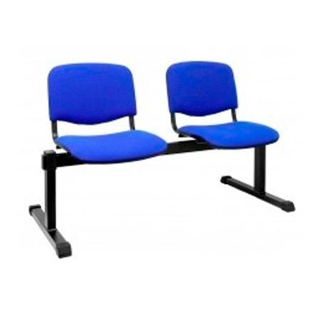 PIQUERAS Y CRESPO BANCADA ISO 2 PLAZAS TAPIZADO ARAN AZUL