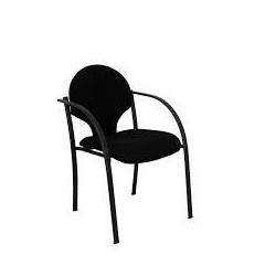 PIQUERAS Y CRESPO PACK 2 SILLAS HELLIN CHASIS NEGRO BALI NEGRO