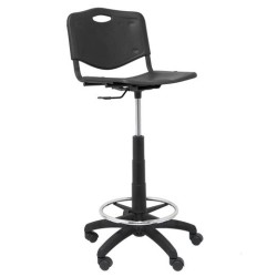 PIQUERAS Y CRESPO TABURETE ROBLEDO PVC NEGRO