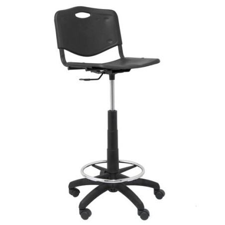 PIQUERAS Y CRESPO TABURETE ROBLEDO PVC NEGRO