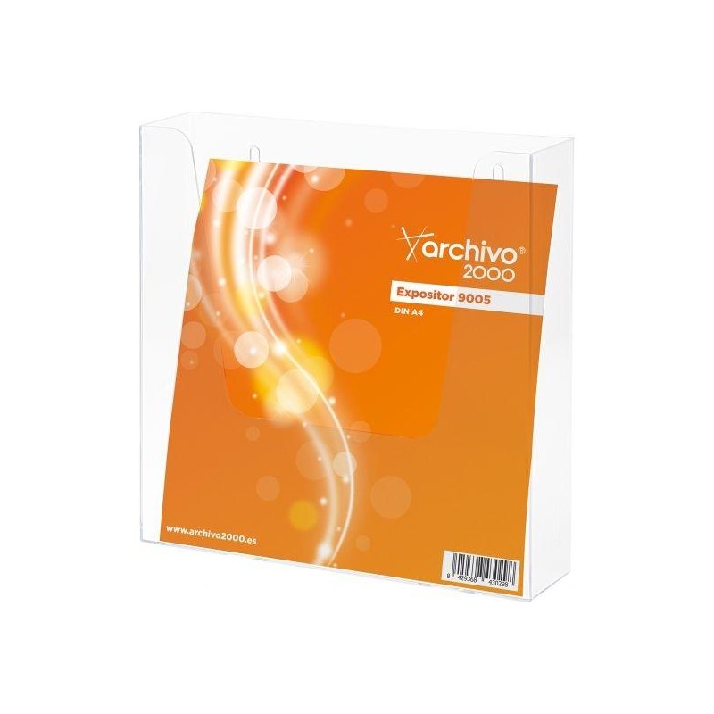 ARCHIVO 2000 PORTAFOLLETOS MURAL ARCHIVO 2000 "PREMIUM" ESPESOR 3 MM DIN A4 VERTICAL 55X235X240 MM
