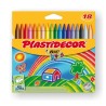 PLASTIDECOR CERAS KIDS COLORES SURTIDOS ESTUCHE 18 UD