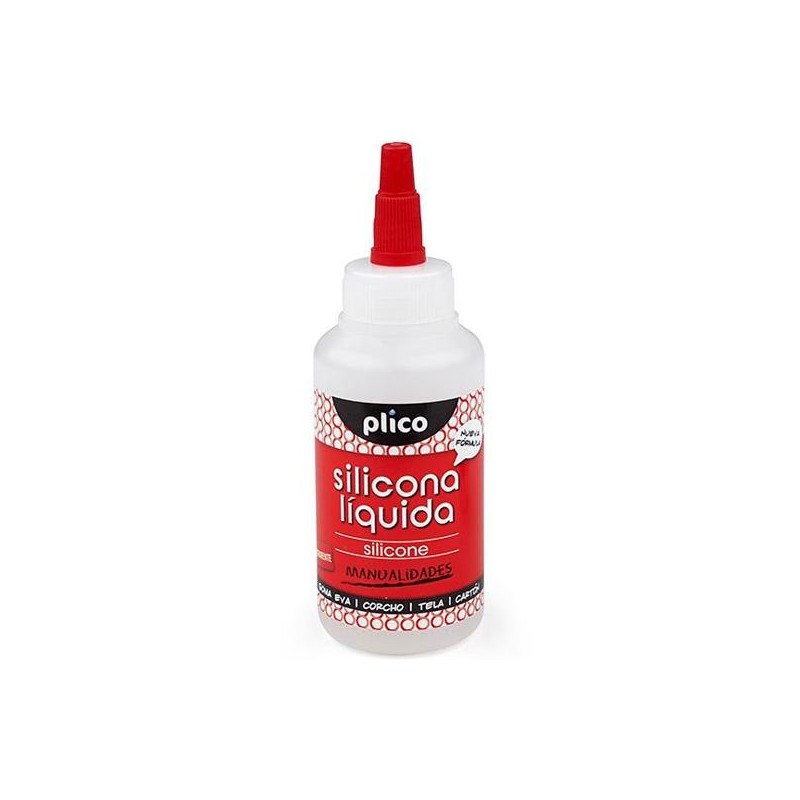 PLICO SILICONA LÍQUIDA MULTIUSOS BOTELLA 100ML TRANSPARENTE