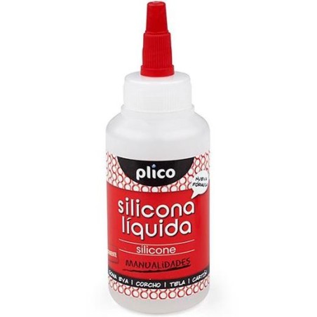 PLICO SILICONA LÍQUIDA MULTIUSOS BOTELLA 100ML TRANSPARENTE