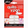 PLICO QUITA Y PON PIEZAS DE VELCRO OVALADO AUTOADHESIVO -BLISTER DE 24U-