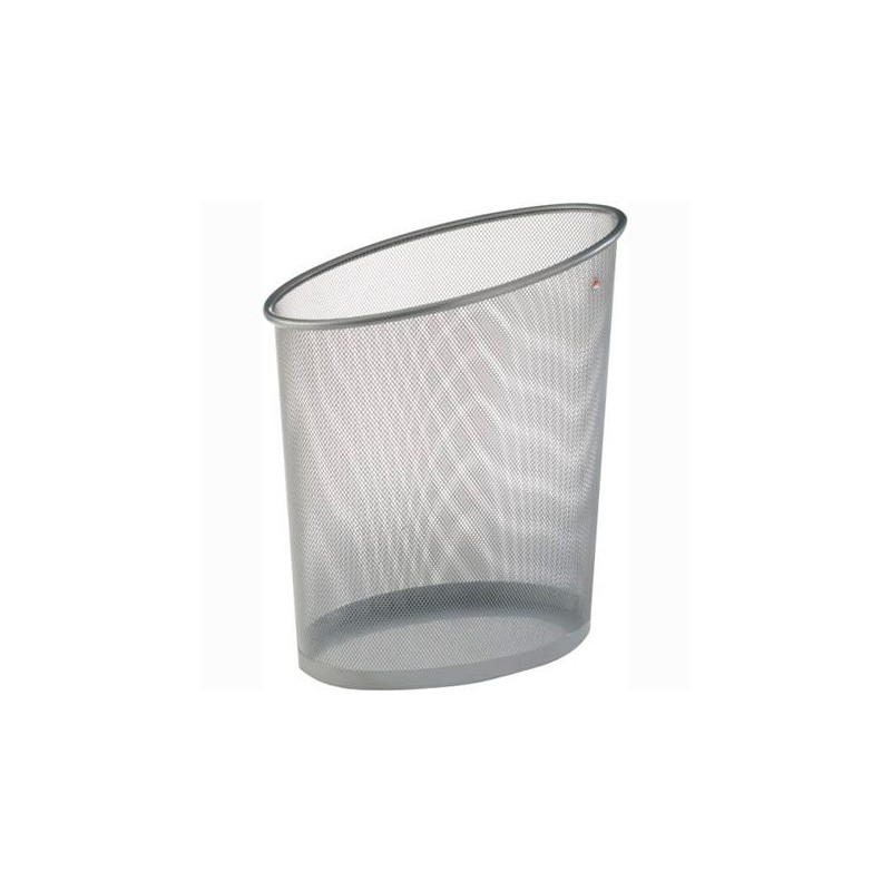 ARCHIVO 2000 PAPELERA DE REJILLA MESH ALBA CAPACIDAD 18 LITROS 355X290X400 MM GRIS