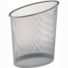 ARCHIVO 2000 PAPELERA DE REJILLA MESH ALBA CAPACIDAD 18 LITROS 355X290X400 MM GRIS