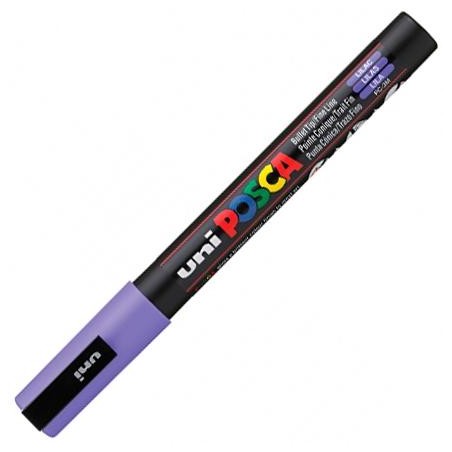 POSCA MARCADOR PC-3M PUNTA CÓNICA 0,9 - 1,3 MM LILA
