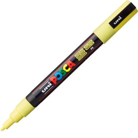 POSCA MARCADOR PC-3M PUNTA CÓNICA 0,9 - 1,3 MM AMARILLO SOL